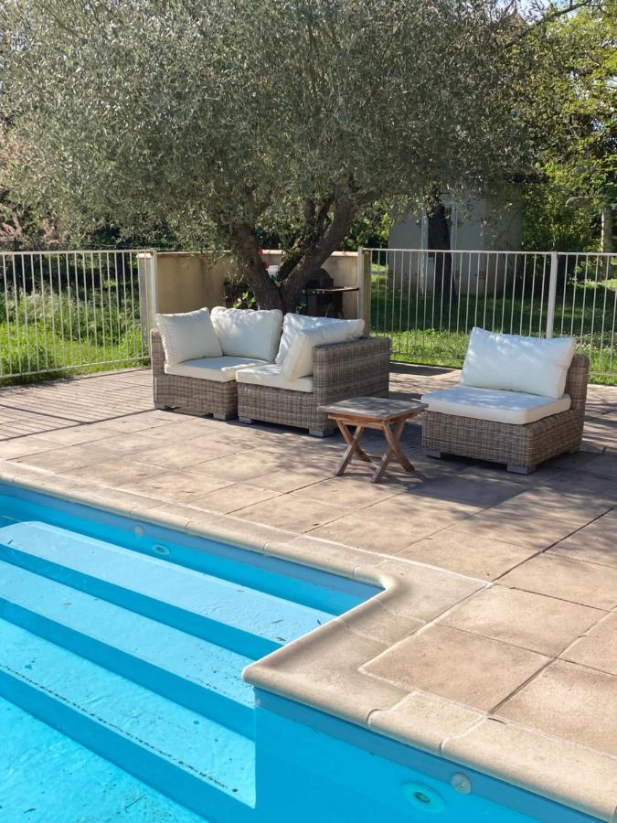 Domaine de Ménerque - petit château avec piscine Lisle-sur-Tarn Exterior foto