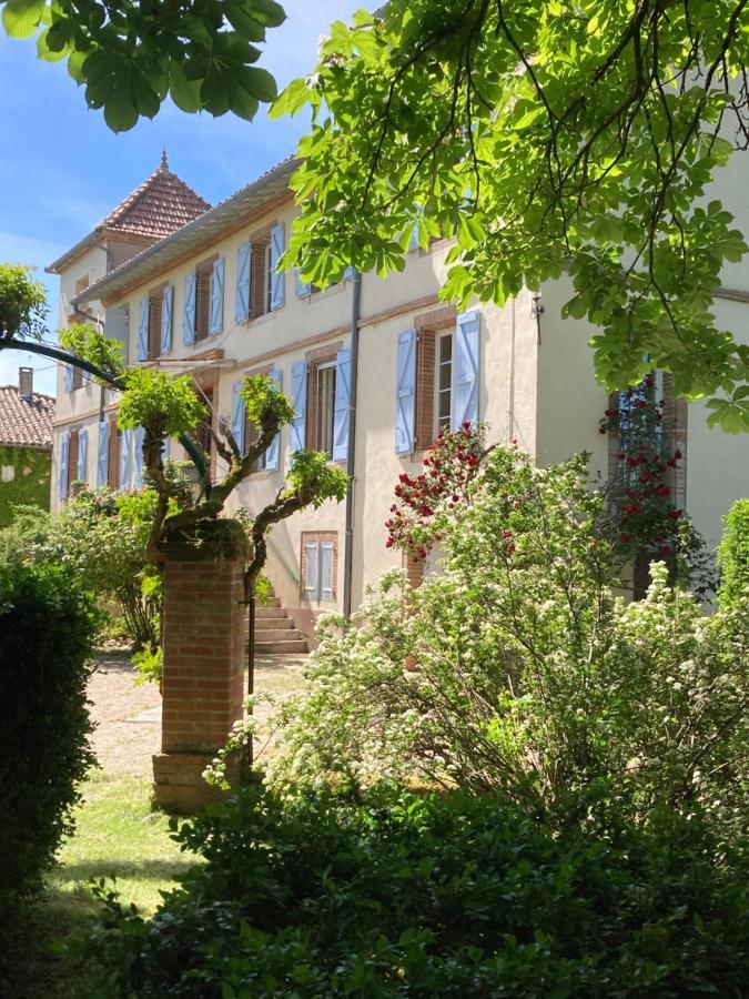 Domaine de Ménerque - petit château avec piscine Lisle-sur-Tarn Exterior foto